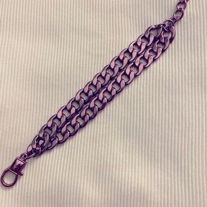 BAR(By Alexa Rae)/Melania Clara:the Alexa bracelet in liquid metallic peony